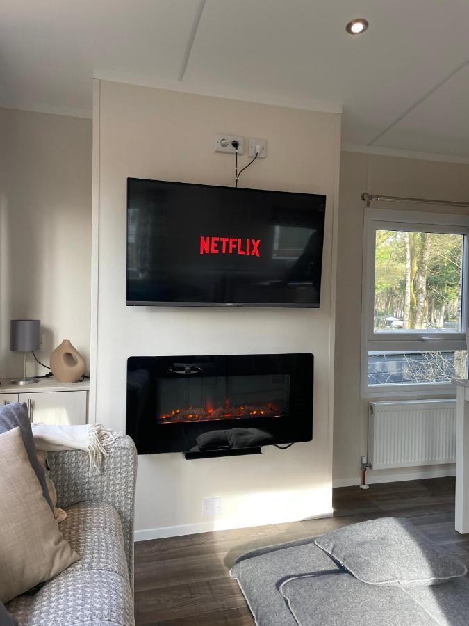 Luxe Chalet Hoenderloo Airco, Netflix - Recreation Only Luaran gambar
